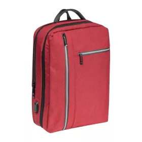 Vízálló laptop hátizsák (Bordó)