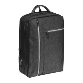 Vízálló laptop hátizsák (Fekete)