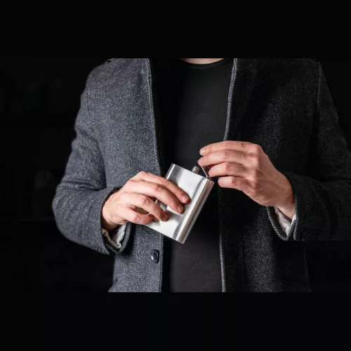 Acél flaska, 237 ml