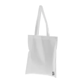 RPET non-woven hosszúfülű táska (Fehér)
