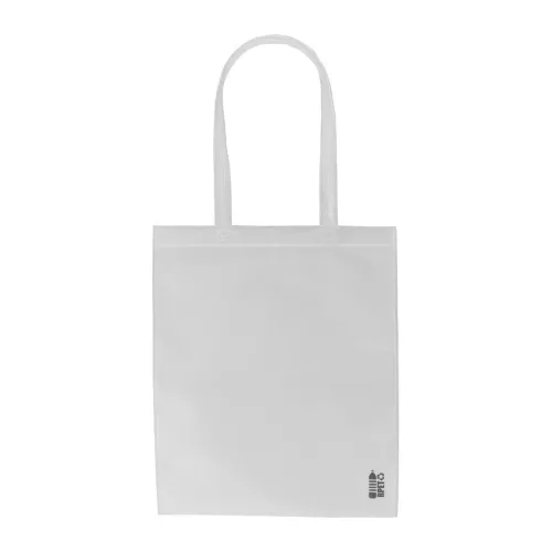 RPET non-woven hosszúfülű táska (Fehér)