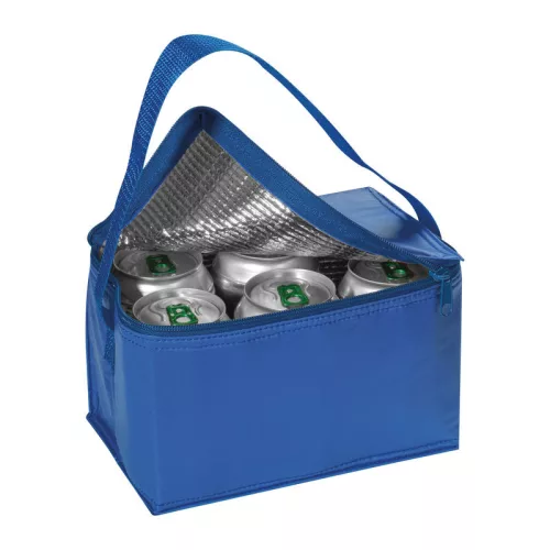 Mini hűtőtáska vállpánttal (Kék)