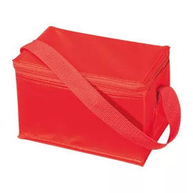 Mini hűtőtáska vállpánttal (Piros)