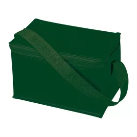 Mini hűtőtáska vállpánttal (Sötétzöld)