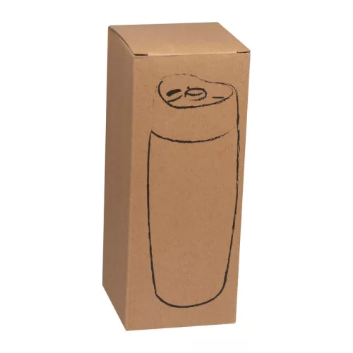 Duplafalú acél termoszbögre, 400 ml