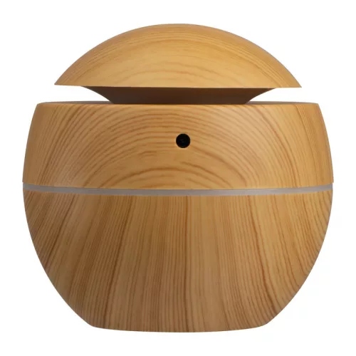 Aromaterápiás párásító LED fénnyel, 130 ml