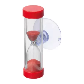 Homokóra, 3 perces (6 × ø 1,8 cm, Piros)