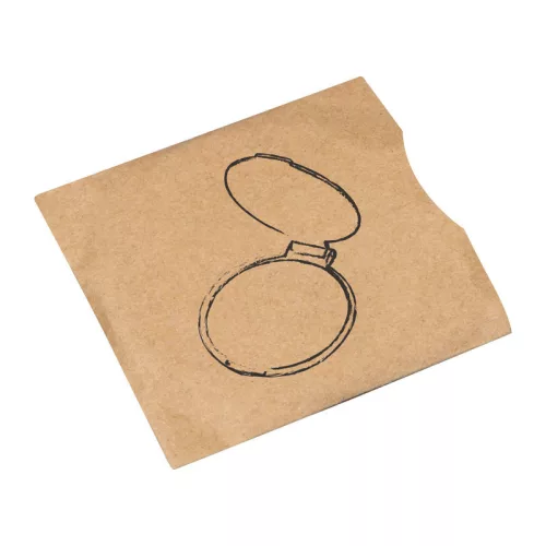 Matt sminktükör (ø 6 × 0,4 cm, Áttetsző)