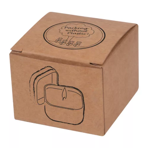 Gyertya fém dobozban