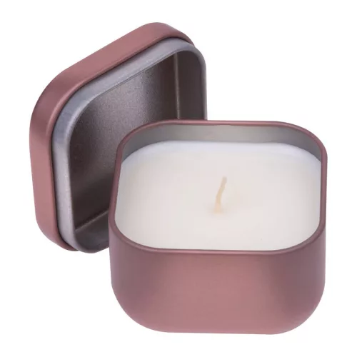 Gyertya fém dobozban