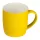 Gumírozott kerámia bögre, 300 ml (ø 8,4 × 9,2 cm, Sárga)