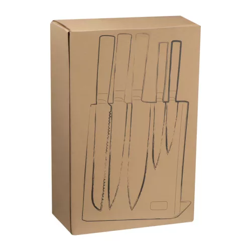 Késtartó és kés készlet