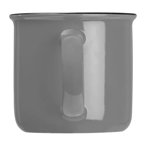 Kerámia bögre, 350 ml (ø 8,9 × 8,2 cm, Szürke)