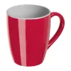 Színes kerámia bögre, 300 ml (ø 8,7 × 10,6 cm, Piros)