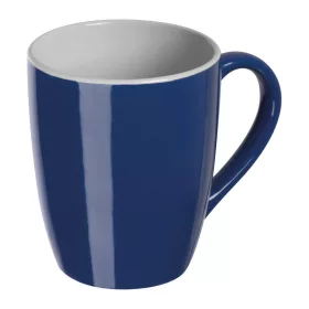   Színes kerámia bögre, 300 ml (ø 8,7 × 10,6 cm, Sötétkék)