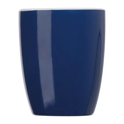 Színes kerámia bögre, 300 ml (ø 8,7 × 10,6 cm, Sötétkék)