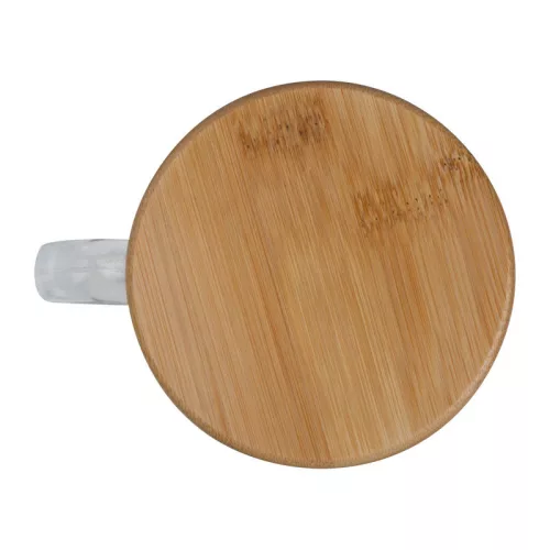 Duplafalú üveg pohár, 350 ml