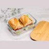 Ételhordó bambusz tetővel 1000 ml