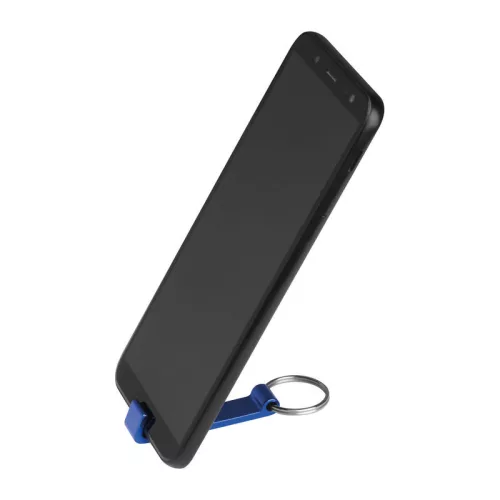 Üvegnyitó és mobiltartó kulcstartóval (Kék)