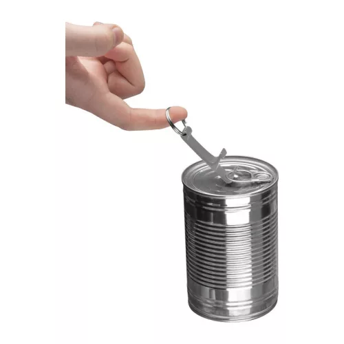 Üvegnyitó és mobiltartó kulcstartóval (Szürke)