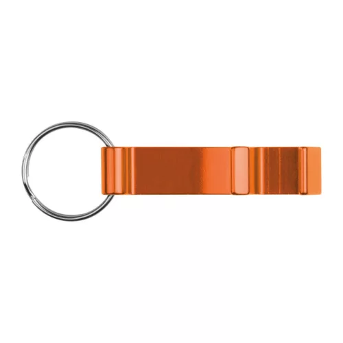 Üvegnyitó és mobiltartó kulcstartóval (Narancssárga)