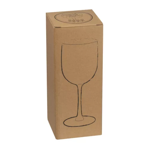 Fényes műanyag talpas pohár, 460 ml (ø 8,5 × 22 cm, Rózsaszín)