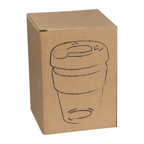 Boroszilikált üvegbögre, 350 ml