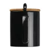 Kerámia bögre kiegészítőkkel, 300 ml (ø 8,5 × 10,2 cm, Fekete)