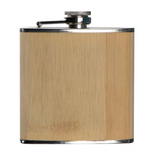 Flaska bambusz bevonattal, 170 ml