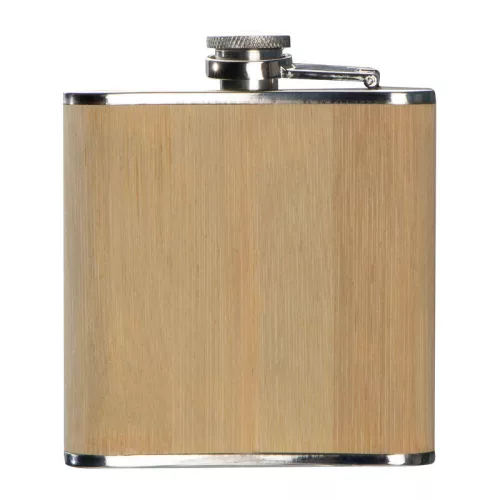 Flaska bambusz bevonattal, 170 ml