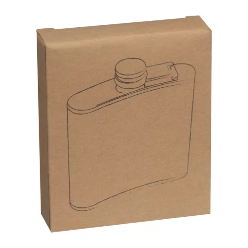 Flaska bambusz bevonattal, 170 ml