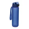 Tritánból készült sport ivópalack, 1000 ml (ø 7,5 × 28,5 cm, Kék)