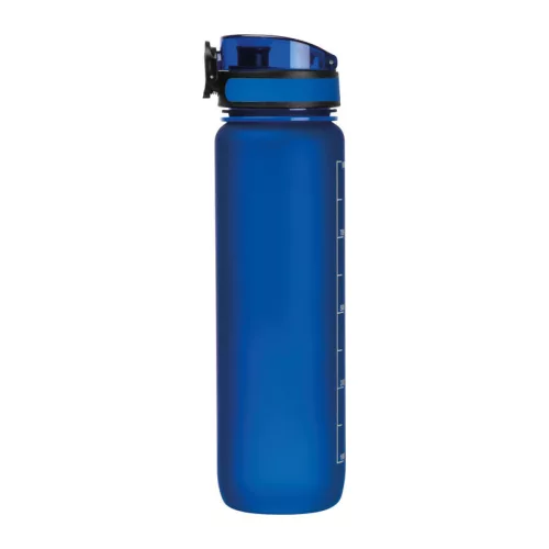 Tritánból készült sport ivópalack, 1000 ml (ø 7,5 × 28,5 cm, Kék)