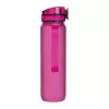Tritánból készült sport ivópalack, 1000 ml (ø 7,5 × 28,5 cm, Rózsaszín)
