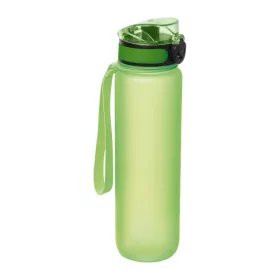   Tritánból készült sport ivópalack, 1000 ml (ø 7,5 × 28,5 cm, Világos Zöld)