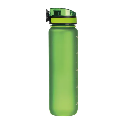 Tritánból készült sport ivópalack, 1000 ml (ø 7,5 × 28,5 cm, Világos Zöld)