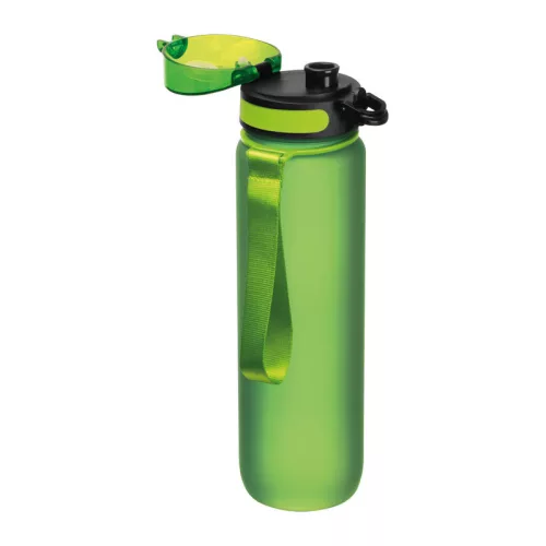 Tritánból készült sport ivópalack, 1000 ml (ø 7,5 × 28,5 cm, Világos Zöld)
