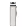 Tritánból készült sport ivópalack, 1000 ml (ø 7,5 × 28,5 cm, Áttetsző)