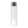 Tritánból készült sport ivópalack, 1000 ml (ø 7,5 × 28,5 cm, Áttetsző)