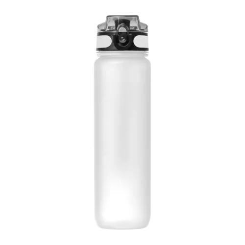 Tritánból készült sport ivópalack, 1000 ml (ø 7,5 × 28,5 cm, Áttetsző)