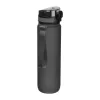 Tritánból készült sport ivópalack, 1000 ml (ø 7,5 × 28,5 cm, Sötétszürke)