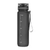 Tritánból készült sport ivópalack, 1000 ml (ø 7,5 × 28,5 cm, Sötétszürke)