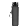 Tritánból készült sport ivópalack, 1000 ml (ø 7,5 × 28,5 cm, Sötétszürke)