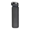 Tritánból készült sport ivópalack, 1000 ml (ø 7,5 × 28,5 cm, Sötétszürke)