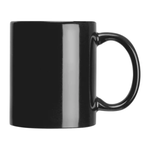 Kerámia bögre, 300 ml (ø 8,2 × 9,5, Fekete)