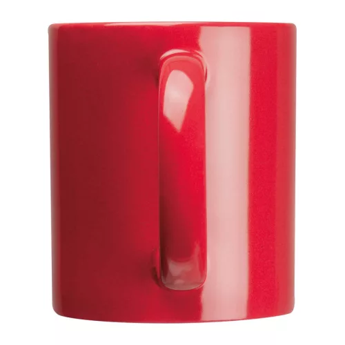 Kerámia bögre, 300 ml (ø 8,2 × 9,5, Piros)