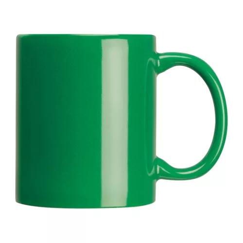 Kerámia bögre, 300 ml (ø 8,2 × 9,5, Zöld)