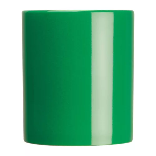 Kerámia bögre, 300 ml (ø 8,2 × 9,5, Zöld)