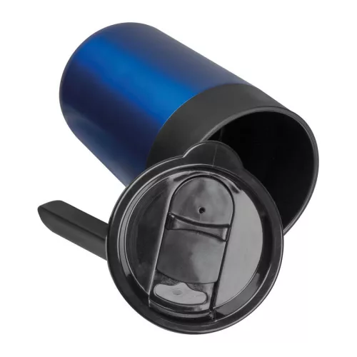 Rozsdamentes acél termoszbögre, 400 ml (ø 8,4 × 14,2, Kék)