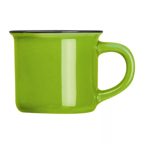 Eszpresszó csésze, 60ml (ø 5,9 × 5 cm, Zöld)